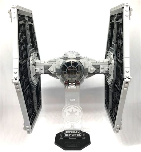 Lego Star Wars Imperial Tie Fighter 75211 Mit Wicked Bricks Ständer Im