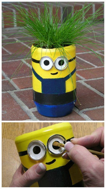 11 Minion Planters Ideas Minions Planters Minion Craft