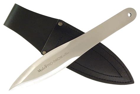 Muela Pro 80l 14 10 Professional Throwing Knife With A Leather Sheath