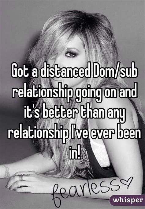 Got A Distanced Domsub Relationship Going On And Its Better Than Any