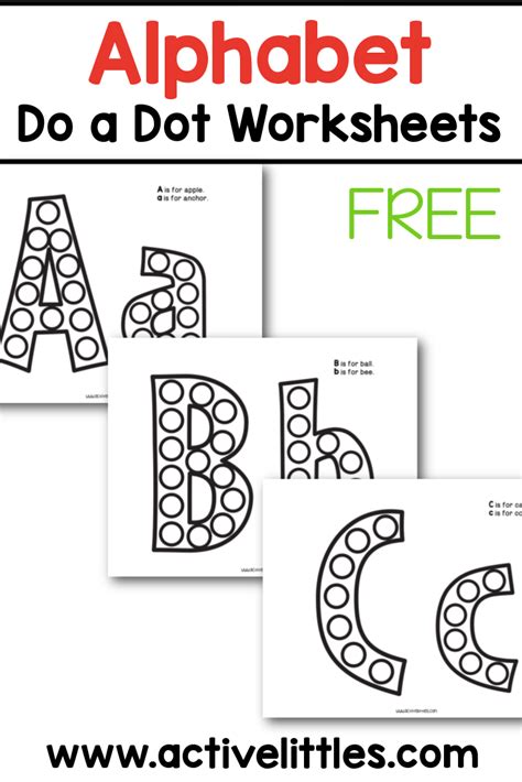 Alphabet Letters Dot To Dot Worksheets Worksheets For Kindergarten