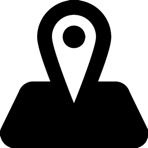 Location Map Icon Vector