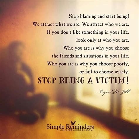 Stop Being A Victim Quotes Philosophy Positive Inspiration Stop Being A Victim