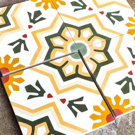 Love For Retro When You Take A Classic Tile Pattern And Revamp It In