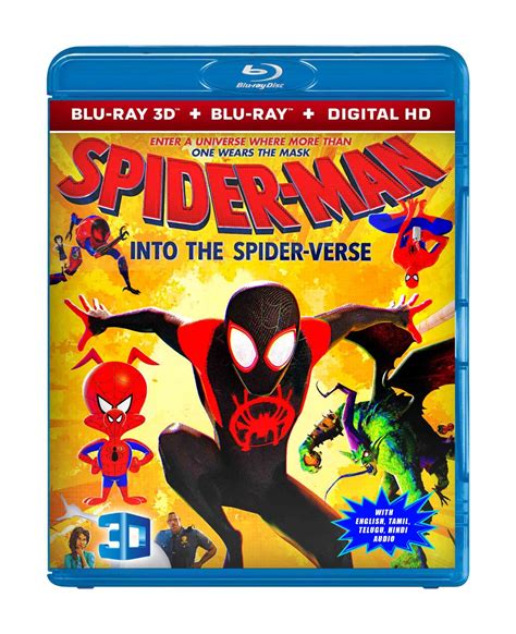 Spider Man Into The Spider Verse D Bluray Summer Sale Hot Deal