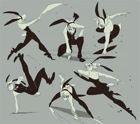 Dynamic Female Fighter Pose Google Search Lovely Art Styles In Character Design