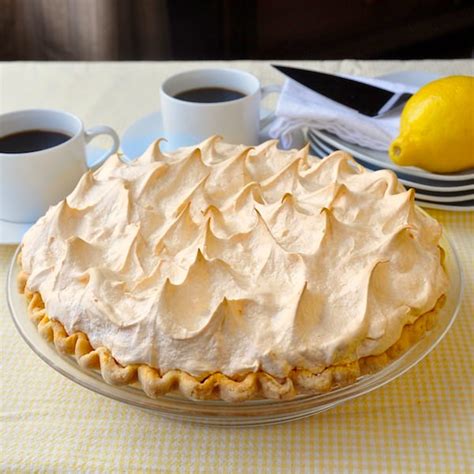 There are 3 components that come together in harmony: Homemade Lemon Meringue Pie - easy, old fashioned ...