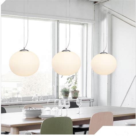 The fixture arrived undamaged and with all mounting hardware included. Modern Pendant Light Globe Round Hanging Lamp Kitchen ...