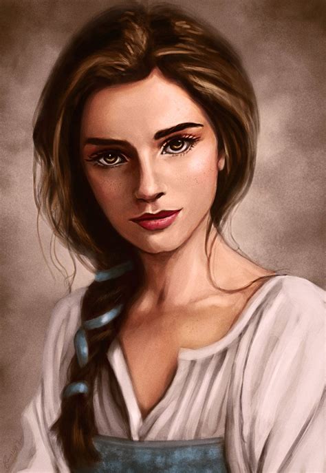 Belle By Artofrivana Beleza Feral Arte De Princesas Disney Arte Da