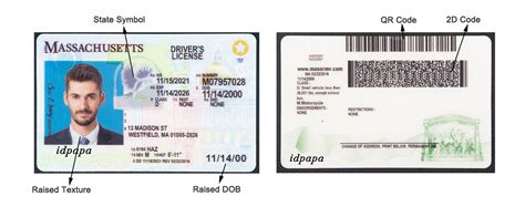 Massachusetts Fake Id Fake Massachusetts Drivers License Idpapa