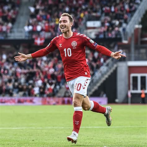 Denmark star christian eriksen collapsed on the pitch in saturday's euro 2020 game against finland at the parken stadium in copenhagen, causing the suspension of the match in the first half. Christian Eriksen has now scored 14 goals in his last 18 ...