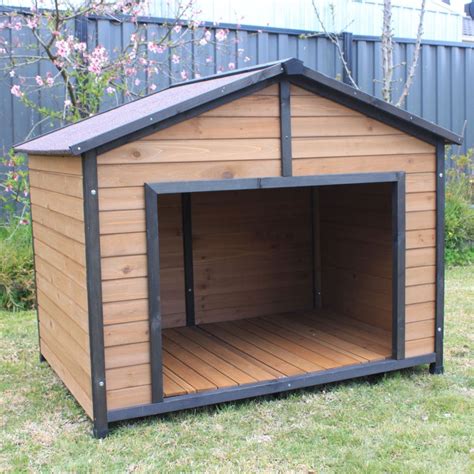 Petjoint Extra Extra Large Pet Dog Kennel Outdoor Wooden House Etsy