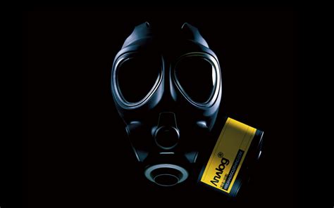Gas Mask Wallpaper And Background Image 1440x900 Id