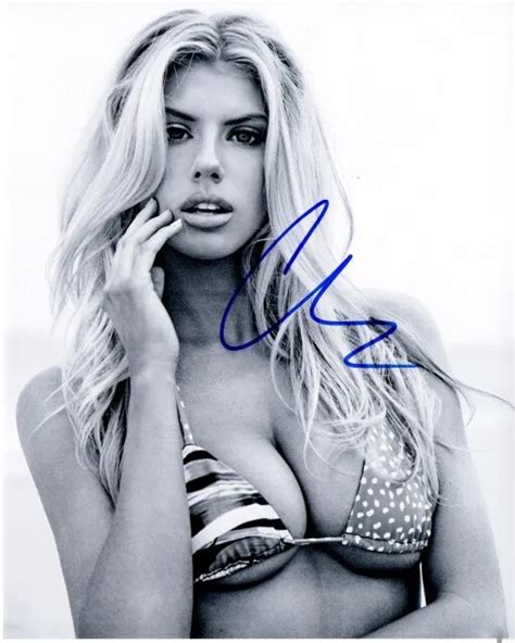 Charlotte Mckinney Signed Actress Sexy Model Autographed X Inch