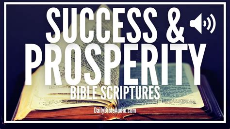 Bible Verses About Success & Prosperity | Best Audio Scriptures For