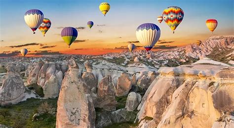 Cappadoci Turkije Een Van De Grootste Natuurwonderen D