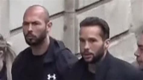 Andrew Tate And His Brother Tristan Arrive At Romanian Court World