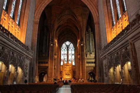 Liverpool anglican cathedral was designed in 1903 by giles gilbert scott, but was not actually built until 1978. Interior - Picture of Liverpool Cathedral, Liverpool ...