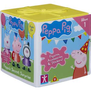 Place the bricks and other objects together in the correct order to build up your new house. Peppa Pig Secret Surprise | BIG W