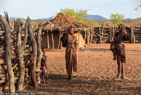 Women And Children Of Namibian Tribe Live In Isolation For Months As