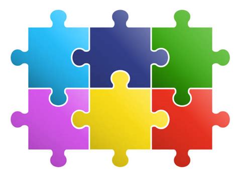 Colorful Puzzle Pieces Stock Photos Pictures And Royalty Free Images