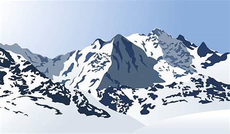 European Alps Clip Art Vector Images And Illustrations Istock