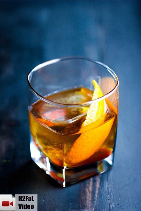 Classic Old Fashioned Cocktail Recipe Old Fashioned Cocktail