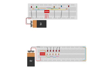 Circuit Design Circuito Leds Y Dip Switch Tinkercad
