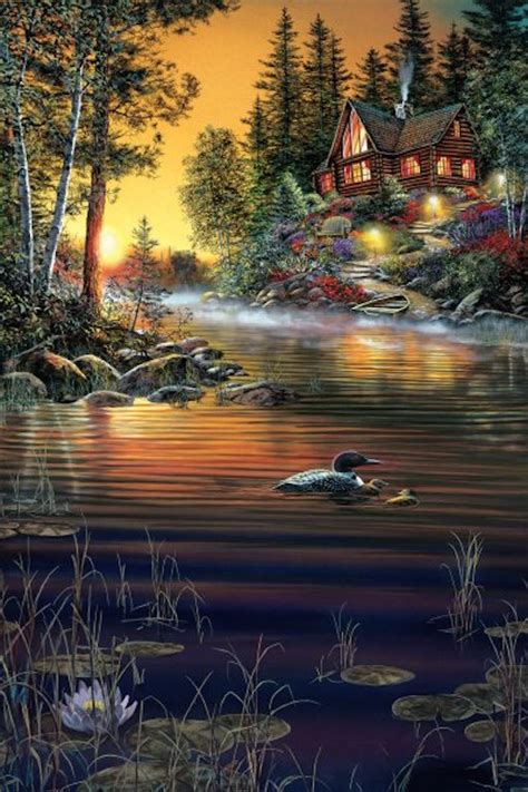 Art Country Canada Jim Hansel Giclee Canvas