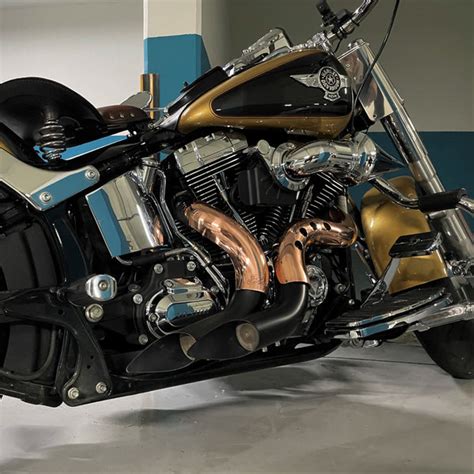 Harley Breakout Fat Boy Dyna Fat Bob Performance Exhaust Systems