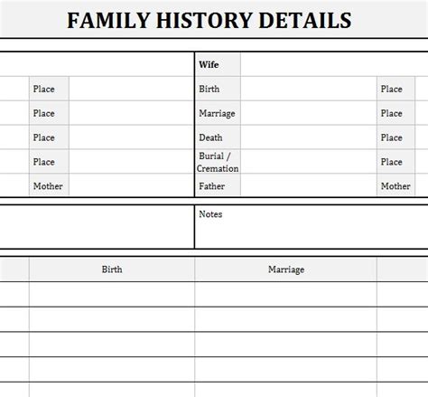 Family facts organizer family tree organizer free family record organizer electronic family organizer family organizer for pc stockroom organizer pro taskjob gift is immediately available for download to the recipient along with your personal message. Family History Records - My Excel Templates