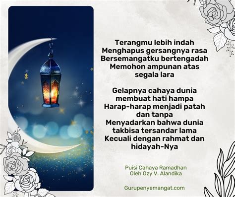 Puisi Tentang Ramadhan 4 Bait Riset