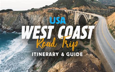 Usa West Coast Road Trip Itinerary Seattle To San Francisco Just