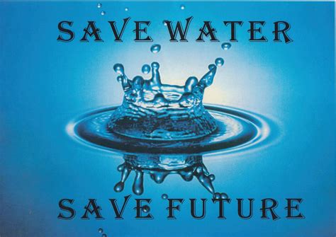 Water Saving Slogan Lukisan