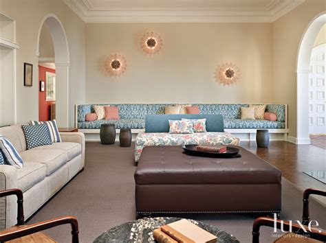 Neutral Transitional Living Room Luxe Interiors Design