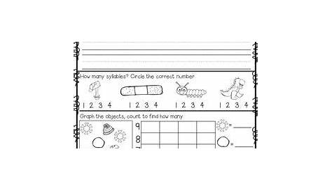 morning work worksheet first grade