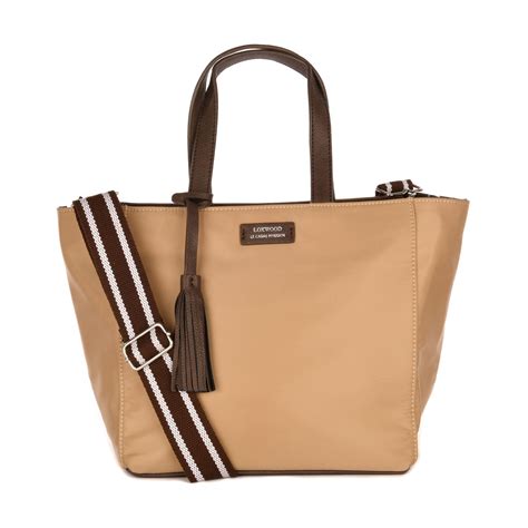 Small Top Zip Tote Bag With Shoulder Strap Nylon
