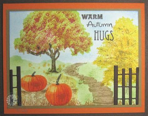 Confessions Of A Left Brained Stamper Warm Autumn Hugs