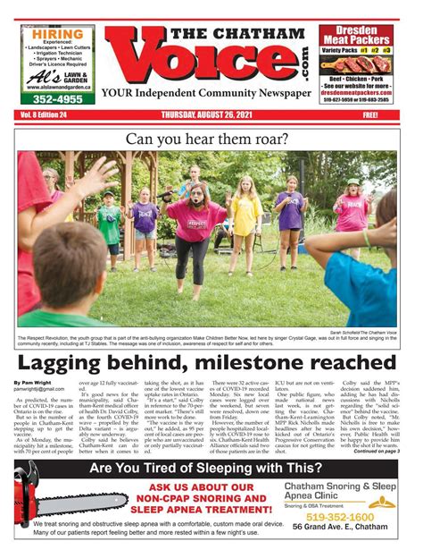 The Chatham Voice Aug 26 2021 By Chatham Voice Issuu