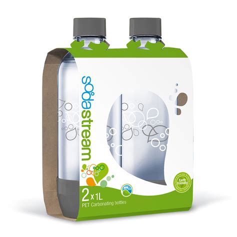 Sodastream Twin Pack Of 1l Carbonating Bottles Dunelm