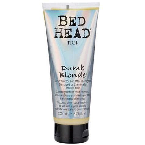 Tigi Bed Head Dumb Blonde Reconstructor For After Highlights Cosmetize