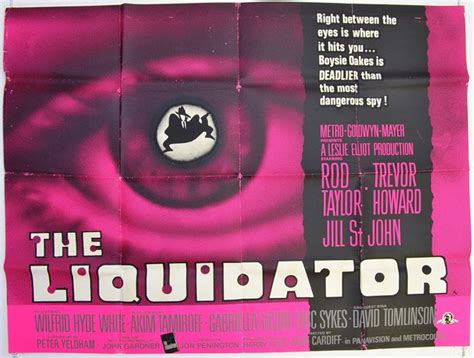 Liquidator The Original Cinema Movie Poster From