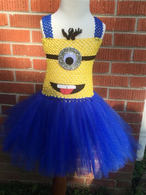 Minion Tutu Dress Costume For Babies And Toddlers Minion Etsy