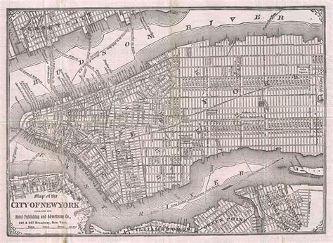 Vintage Maps Of Nyc New York City Historical Blog
