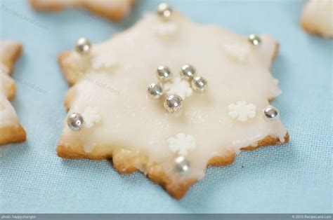 Almond cookies have a crisp bite almond flour is finely ground and made from blanched almonds without skins. Almond Christmas Snow Flake Cookies Recipe