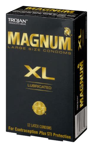 Trojan Magnum Xl Large Size Lubricated Latex Condoms 12 Ct Foods Co