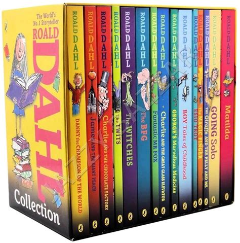 Roald Dahl 15 Book Collection T Box Set Shopstyle