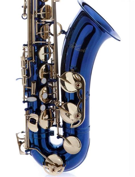 Hawk Blue Tenor Saxophone With Case Mouthpiece And Reed