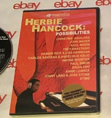 Herbie Hancock Possibilities Dvd 2006 Brand New Sting Paul Simon 876964000086 Ebay