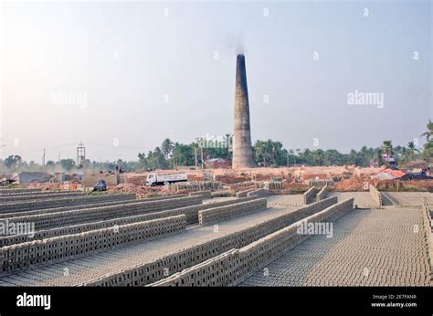 Pictures Of Brick Kilns In Rural Bengal Where Work Is In Full Swing A